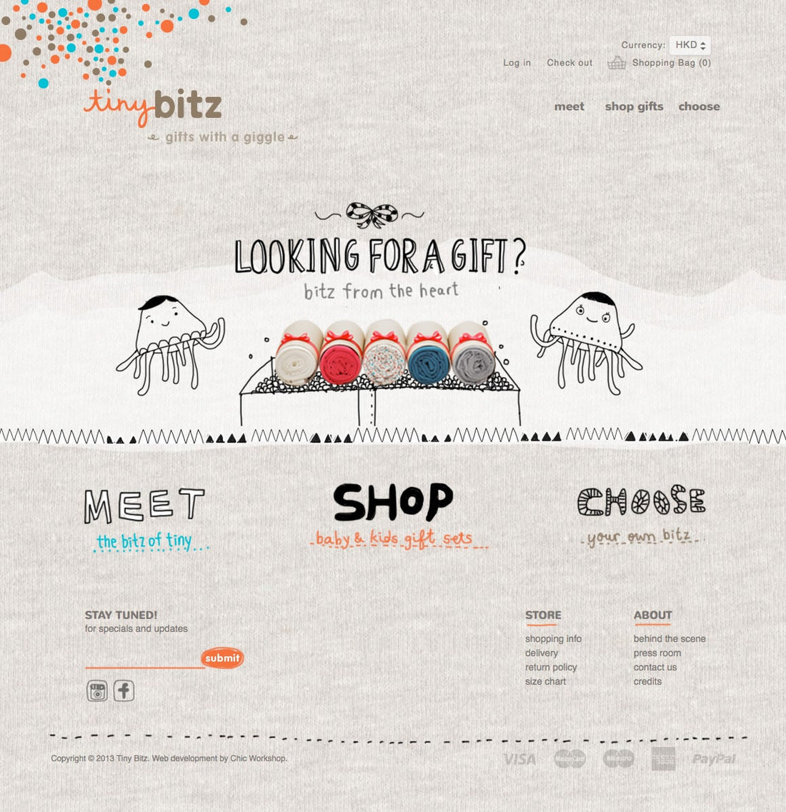 Tiny Bitz Shopify Store